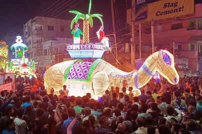 জগদ্ধাত্রী পুজোয় বিরাট চমক