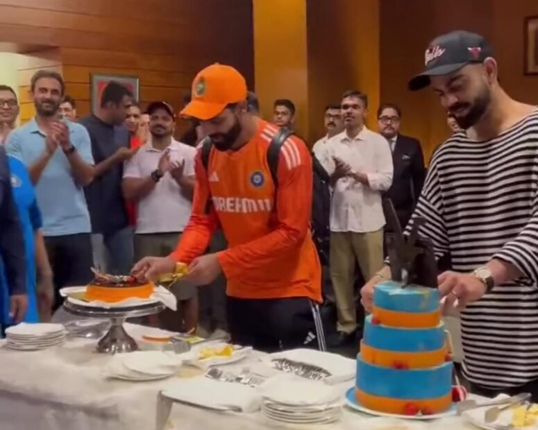 ইডেনে কেক না কাটলেও টিম হোটেলে ফিরে বিসিসিআই কর্তাদের সঙ্গে জন্মদিন এর কেক কাটার অনুষ্ঠানে যোগ দেন বিরাট। তবে কোনও বিশেষ অনুষ্ঠানের আয়োজন করা হয়নি।