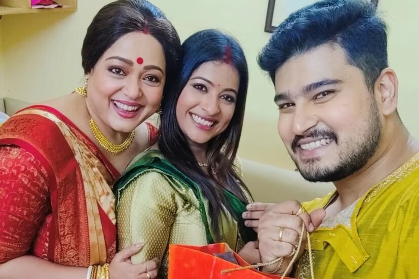 'লক্ষ্মীকাকিমা সুপারস্টার' ধারাবাহিকে অপরাজিতা আঢ্যের বড় ছেলে এবং বড় বৌমা হিসেবে অভিনয় করতে গিয়েই তাঁদের আলাপ। তারপর সেই আলাপ ক্রমে বন্ধুত্ব থেকে ভালবাসায় পরিণত হয়। 
