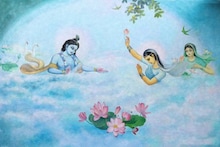 অষ্টমীর স্নান‌যাত্রায় শ্রীকৃষ্ণের পুন্যস্নান, ভক্ত সমাগম রাধাকুন্ড শ্যামকুন্ডে