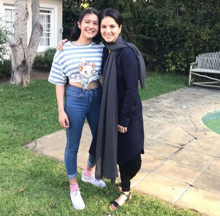 সানির বায়োপিকে সানির ছোটবেলার চরিত্র‍ে পাওয়া যাবে  র‍্যাসা এক্সকে Photo Courtesy : Instagram Handle/Sunny Leone