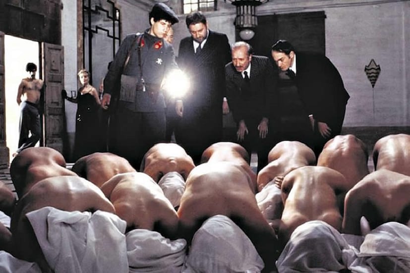 সালো/হানড্রেড টোয়েন্টি ডেজ অফ সোডোম (১৯৭৫):চার দুষ্কৃতি অপহরণ করে শিশু ও মহিলাদের। তারপর তাদের ওপর চলে এমন অত্যাচার যা দেখে গা শিউড়ে ওঠে। পাওলো পাসোলিনির এই সিনেমা ইরান, সিঙ্গাপুর সহ পাঁচটি দেশে সম্পূর্ণ নিষিদ্ধ ঘোষণা করা হয়। শিশুদের ওপর অত্যাচার, ধর্ষণের দৃশ্যগুলি থাকায় বিভিন্ন দেশে এর বিরুদ্ধে প্রতিবাদ জানানো হয়। photo source collected