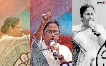 এলেন..., ভিজলেন.., জয় করলেন...! একুশের বৃষ্টিতে 'চব্বিশের' চ্যালেঞ্জ মমতার!
