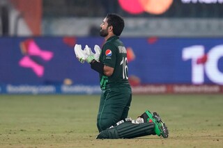 দুরন্ত শতরান রিজওয়ানের - Photo - AP 