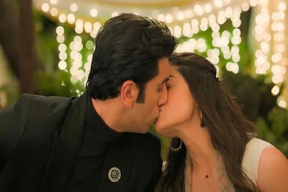 রণবীর কাপুর ও রশ্মিকা মান্দানার ঘনিষ্ঠ দৃশ্যে