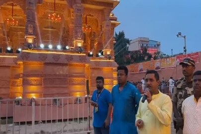 দশমীতেও ‘রামমন্দিরে’ জনজোয়ার!