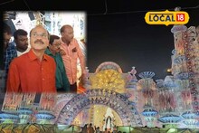 আজ রাজনীতি নয়! কালীপুজোয় পাড়ার ক্লাবে অধীর চৌধুরী, অন্য মেজাজে কংগ্রেস নেতা