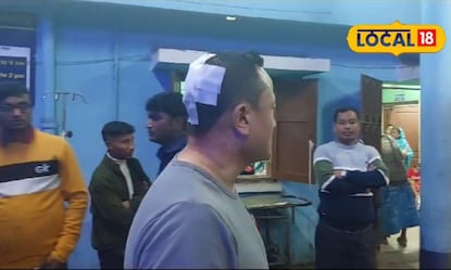 আক্রান্ত জলপাইগুড়ি জেলার অতিরিক্ত পুলিশ সুপার (গ্রামীণ)