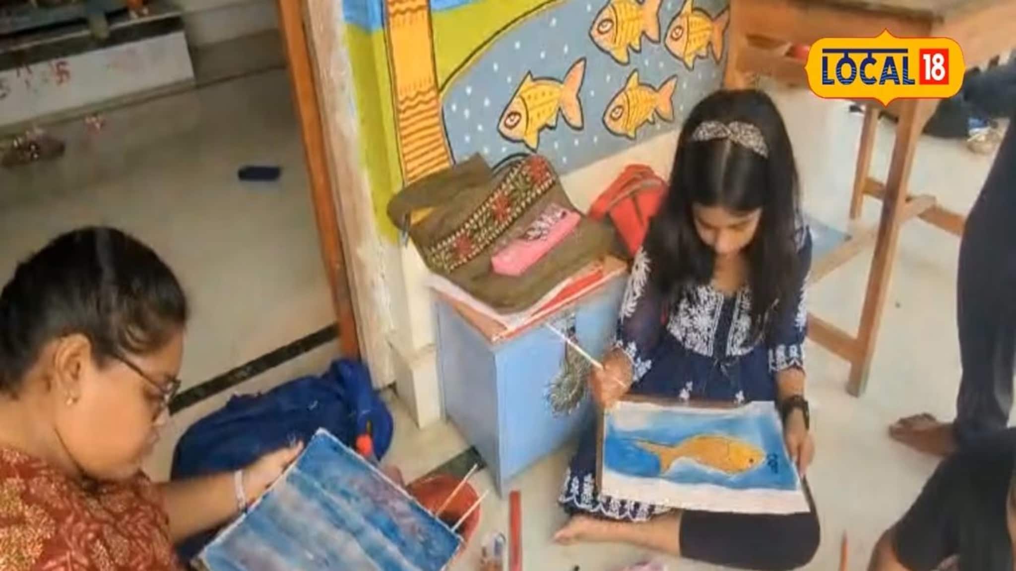 Durgapur News: আলপনা গ্রামে গিয়েছেন? প্রকৃতির রঙে রঙিন হল এই গ্রামের ক্যানভাস