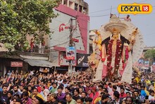 আবার এসো মা, জগদ্ধাত্রী পুজো শেষে কৃষ্ণনগরে প্রতিমা বিসর্জনে মানুষের ঢল