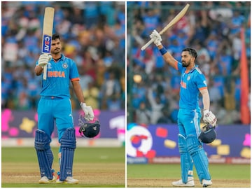 শ্রেয়স-রাহুলের শতরান (Photo Courtesy- AP)