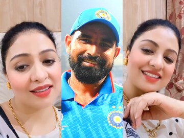 শামিকে নিয়ে চর্চার মধ্যে রোমান্টিক গানের রিল হাসিনের