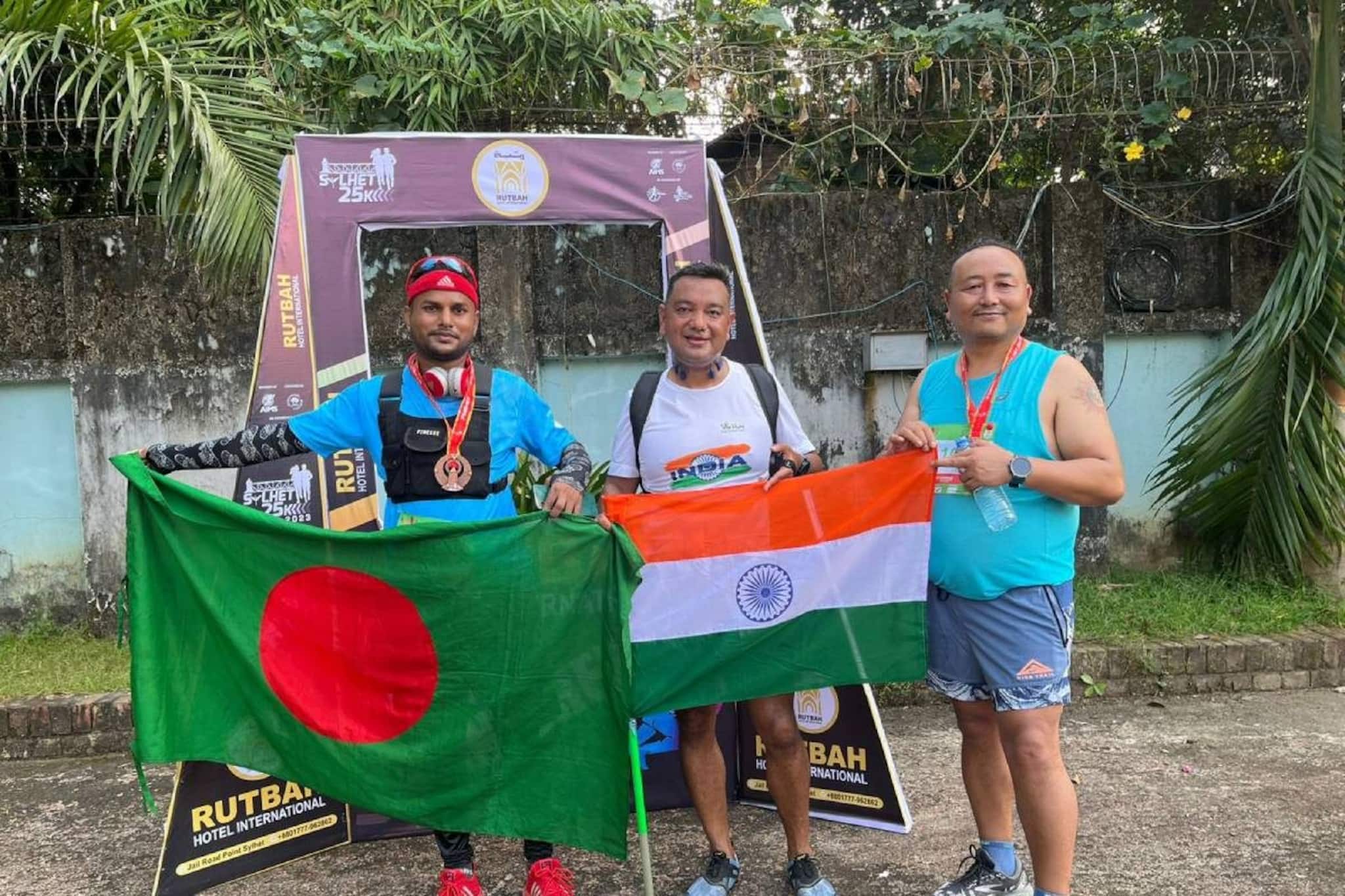 বিধ্বস্ত সিকিমের পাশে দাঁড়াতে ম্যারাথনে পা মেলালেন দার্জিলিঙের বিক্রম