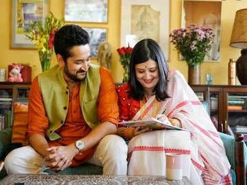 পরমব্রত ও পিয়া বিয়ের দিন