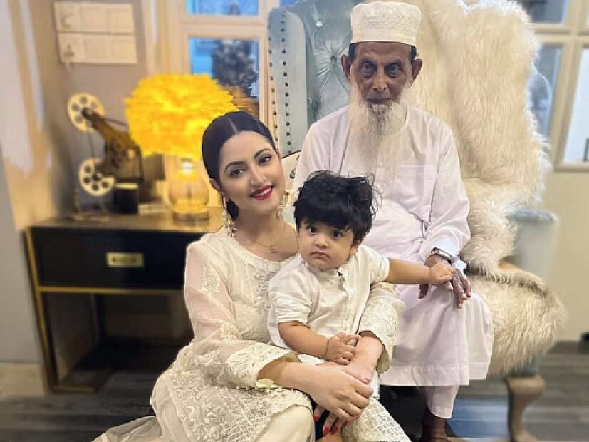 শরিফুলের সঙ্গে বিচ্ছেদের পর দুই বছরের ছেলেকে নিয়ে দাদুর সঙ্গে বসবাস করতেন পরীমণি। কিন্তু একদিন বৃদ্ধ দাদুও সব ছেড়ে চলে গেলেন না ফেরার দেশে। দু’জনের সংসার চলছিল ভালই। কিন্তু অভিনেত্রী চাইলেন পরিবার আরও বড় হোক।