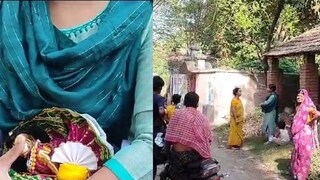 শ্বশুর বাড়ির সামনেই ধর্না গৃহবধূর!