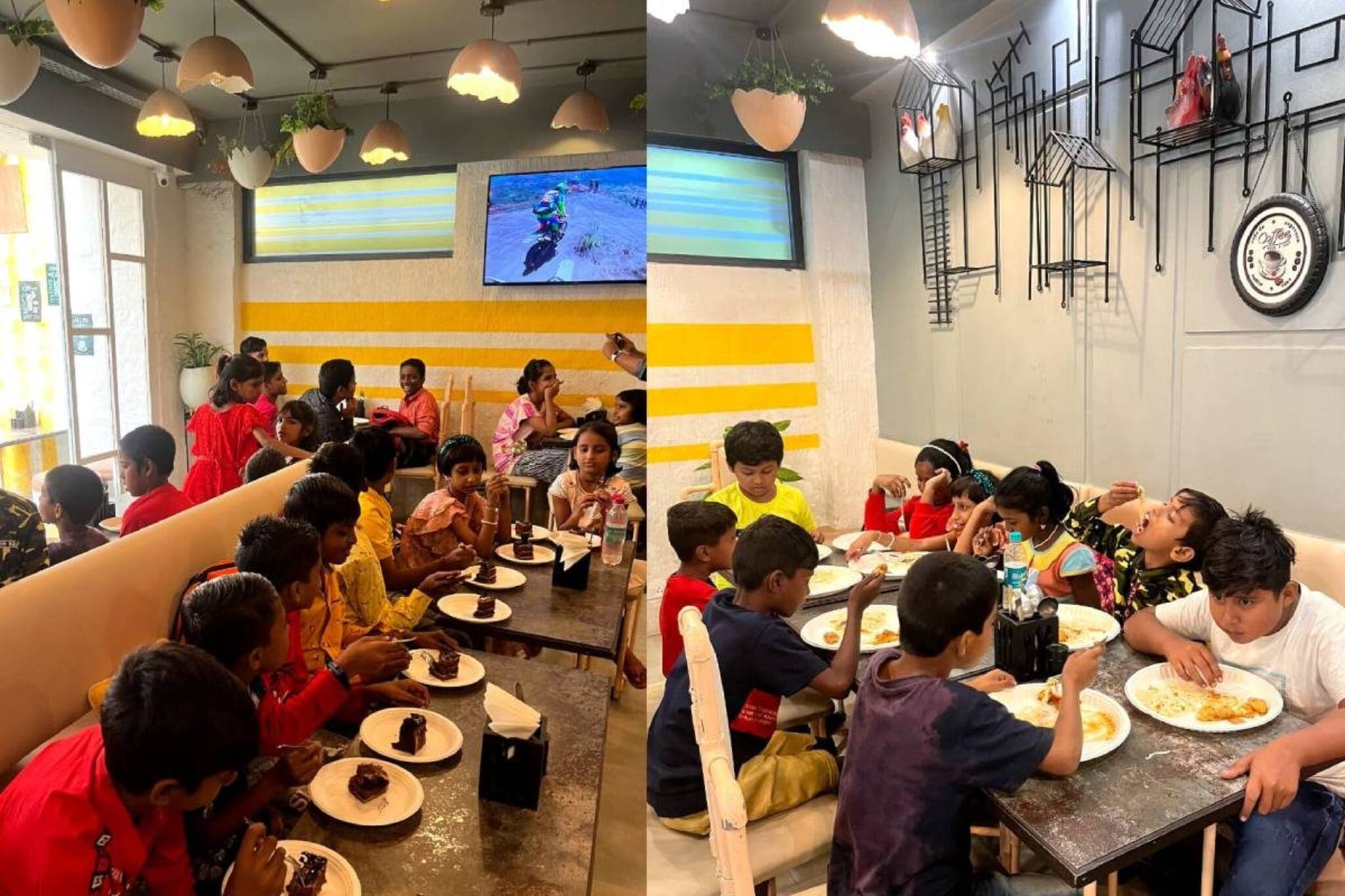 শহরের ক্যাফেতে মজায় কাটল খুদেদের, শিশুদিবসে ম্যাজিক দেখা, খাওয়াদাওয়া এগসপ্রেসোতে