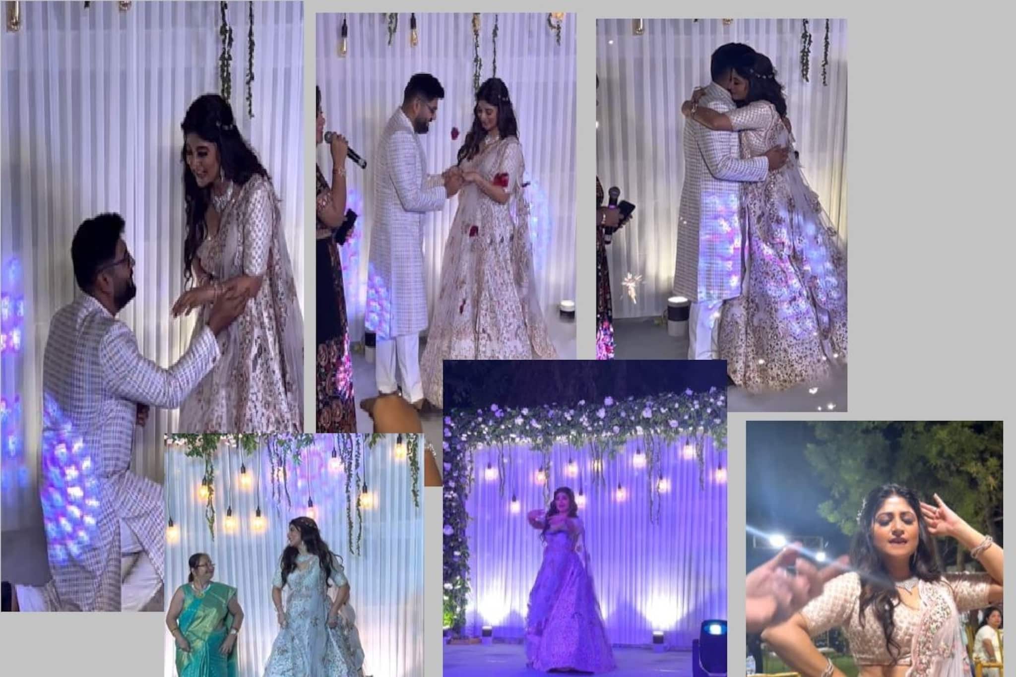 'বোলে চুরিয়া' গানের সঙ্গে সন্দীপ্তার নাচ, সৌম্য-সন্দীপ্তার বাগদানের ভিডিও দেখুন