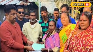 বিধায়ক তুলে দিলেন চিঠি ও খাম