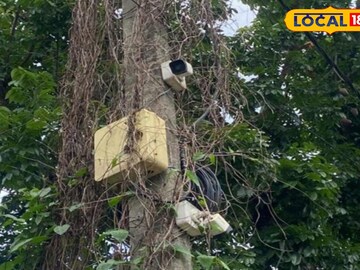 বেহাল অবস্থায় পড়ে রয়েছে সিসি ক্যামেরা