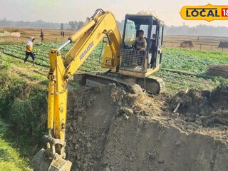 কাটা হচ্ছে সূতি খাল