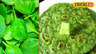 পালং পরোটা