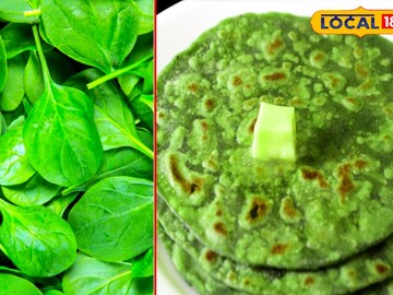 পালং পরোটা