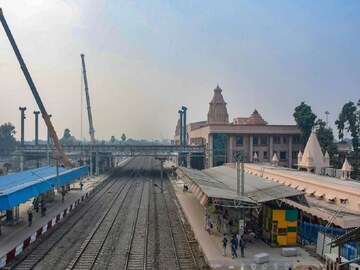 অযোধ্যা জংশনের নাম বদল৷ ছবি- পিটিআই