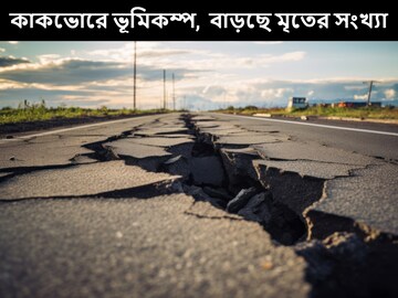 ভয়ঙ্কর ভূমিকম্পে কেঁপে উঠল চিন। (প্রতীকী ছবি-সৌজন্য freepik)