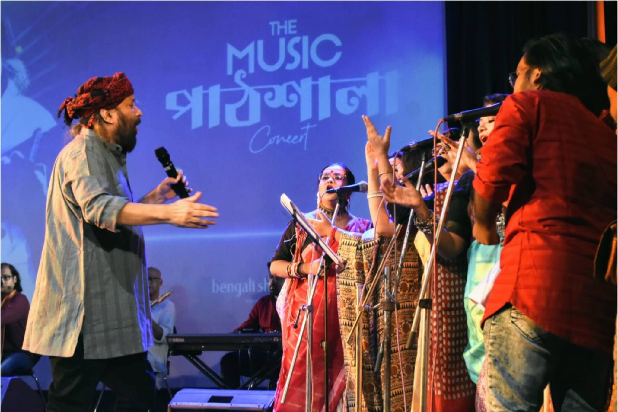 নতুন শিল্পীদের উৎসাহ দিতে দেবজ্যোতি মিশ্রর উদ্যোগে অনুষ্ঠিত হল 'মিউজিক পাঠশালা'