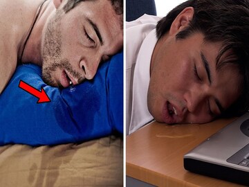 ঘুমোলেই মুখ থেকে লালা পড়ে? কেন পড়ে? কীভাবে বন্ধ করবেন? ঘুমোলেই মুখ থেকে লালা পড়ে? কেন পড়ে? কীভাবে বন্ধ করবেন?