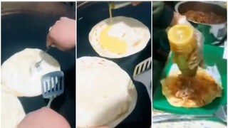 রাস্তার ধারে দোকান, এগ-চিকেন রোল ভাজছেন স্বয়ং মন্ত্রীমশাই