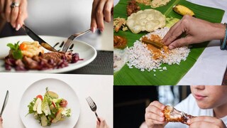 সুদৃশ্য কাঁটাচামচ বা বাহারি চামচের বদলে হাত দিয়ে খাবার খেলেই তৃপ্তি ও স্বাস্থ্য সচেতনতা৷ বলছে আয়ুর্বেদ শাস্ত্র