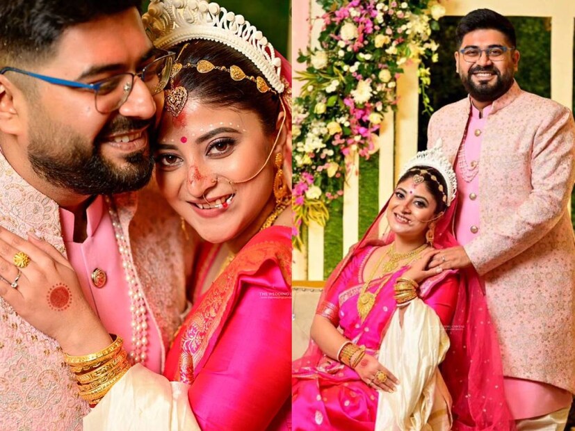 অপেক্ষার অবসান। বিয়ের ছবি পোস্ট করলেন নববধূ সন্দীপ্তা সেন। বিশেষ দিনের মুহূর্তগুলি ভাগ করে নিলেন অনুরাগীদের সঙ্গে।