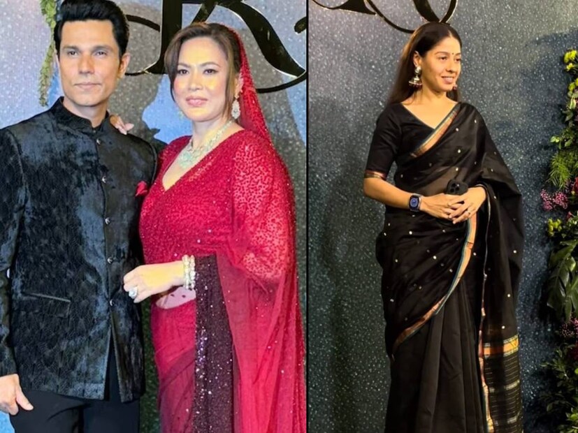 নতুন অধ্যায় শুরু করেছেন অভিনেতা রণদীপ হুডা এবং লীন লৈশ্রম। ১১ ডিসেম্বর মুম্বইয়ে ছিল তাঁদের রিসেপশন। এক প্রকার চাঁদের হাট বসেছিল সেখানে। নবদম্পতিকে শুভেচ্ছা জানাতে উপস্থিত ছিলেন বলিউডের তাবড় তারকারা। অতিথি তালিকায় ছিলেন গায়িকা সুনিধি চৌহানও। রণদীপের রিসেপশন পার্টিতে তাঁকে দেখে যেন খানিক চমকেই গেলেন অনুরাগীরা।