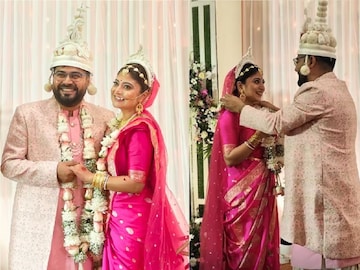 সন্দীপ্তার সিঁথি রাঙালেন সৌম্য, স্বামীর কপালে সিঁদুর দিলেন নায়িকা, ভিডিও ভাইরাল সন্দীপ্তার সিঁথি রাঙালেন সৌম্য, স্বামীর কপালে সিঁদুর দিলেন নায়িকা, ভিডিও ভাইরাল