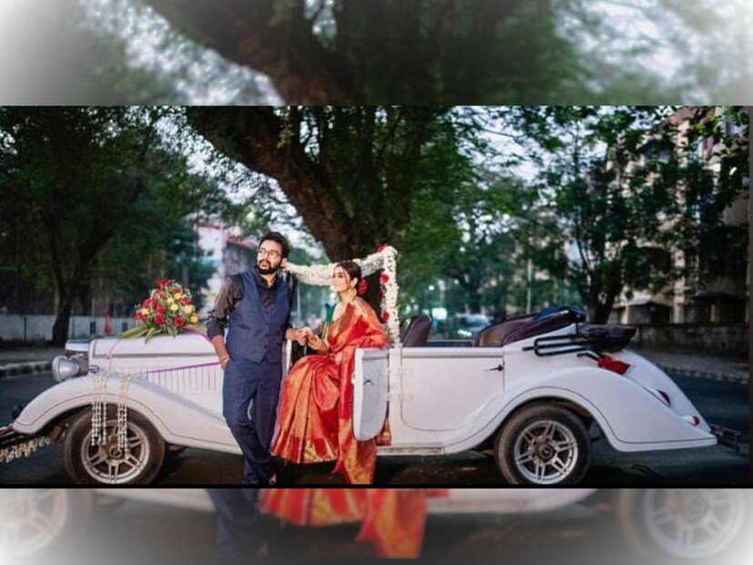 স্বামী সৌরভের সঙ্গে শনিবার ভিন্টেজ রোলস রয়্যালসে করে দর্শনার শ্বশুর বাড়ি যাওয়ার ভিডিও রীতিমতো ভাইরাল। 