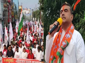 ইনসাফ যাত্রাকে কটাক্ষ শুভেন্দুর