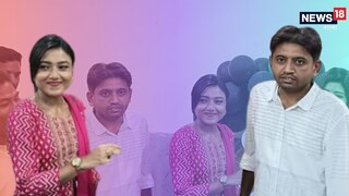 তৃণমূল কাউন্সিলর পাপিয়া হালদার এবং অভিযুক্ত যুবনেতা প্রতীক দে৷ 