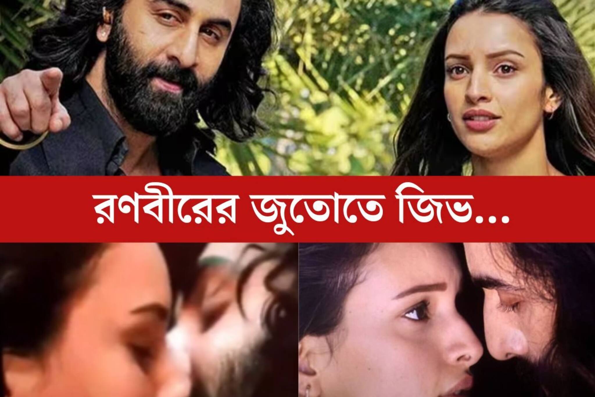 রণবীরের জুতোতে জিভ..নগ্নতা, যৌনতা, বিতর্ক! ‘অ‍্যানিম‍্যাল’ নিয়ে কী বললেন তৃপ্তি
