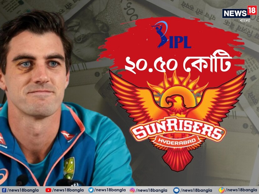 IPL 2024 Auction:  আইপিএলে স্যাম কারানকে টপকে গেলেন প্যাট কামিন্স , সবচেয়ে বেশি দামে বিক্রি হওয়া প্লেয়ার হলেন৷ কিনল সানরাইজার্স হায়দরাবাদ৷