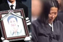 গাড়ির ভিতরে নায়কের দেহ, সৎকারের শোভাযাত্রায় কান্নায় ভেঙে পড়লেন অভিনেতার স্ত্রী