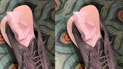 জুতোর মধ্যে কী ছিল? জুতোর মধ্যে কী ছিল?