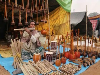 পৌষ মেলা নিয়ে কাটল জট৷ ফাইল ছবি, পিটিআই