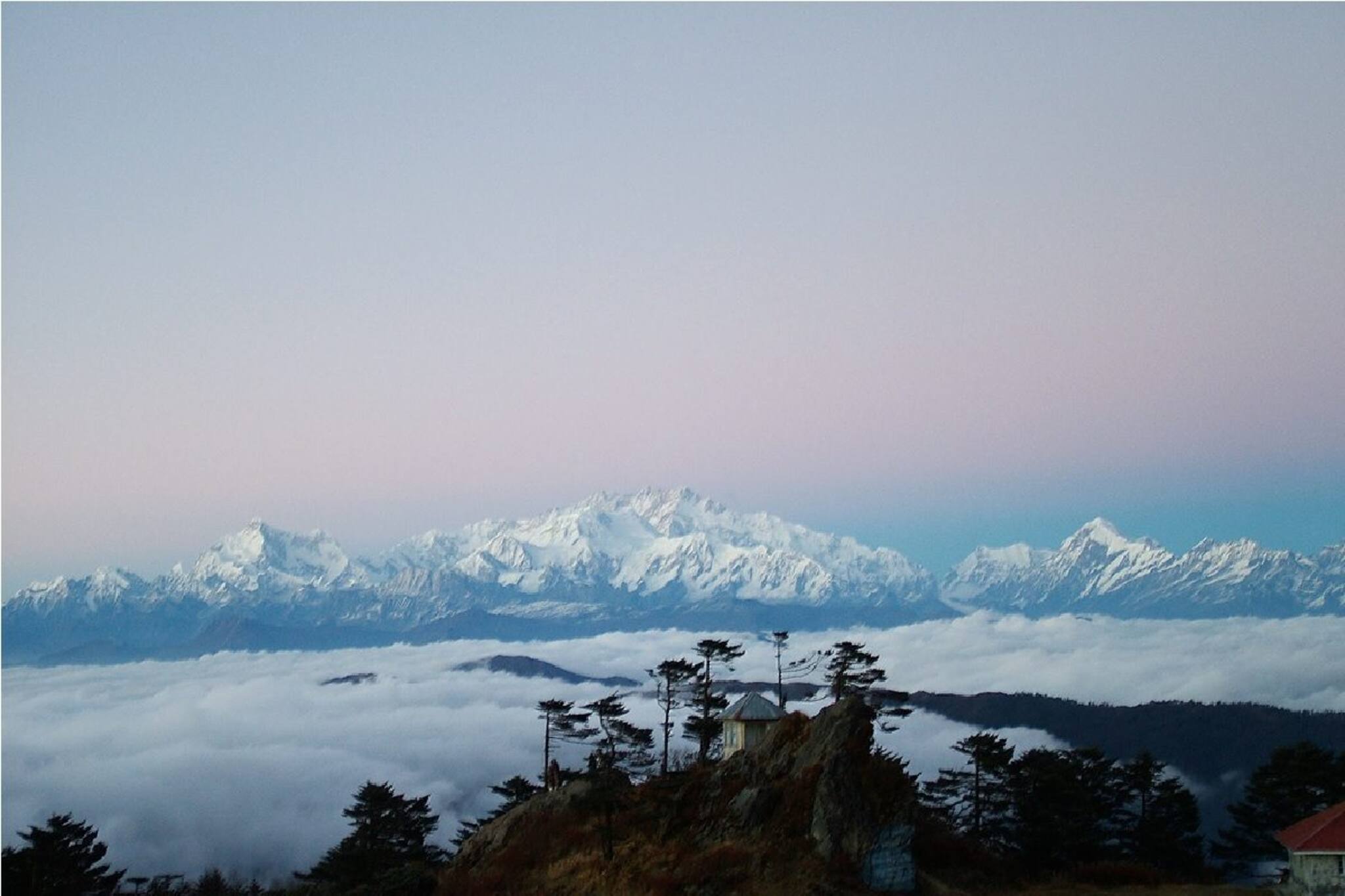 প্রথম তুষারপাত পাহাড়ে! সান্দাক ফু'তে তুষারপাত, দেখুন ভিডিও