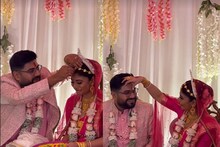 সন্দীপ্তার সিঁথি রাঙালেন সৌম্য, স্বামীর কপালে সিঁদুর দিলেন নায়িকা, ভিডিও ভাইরাল