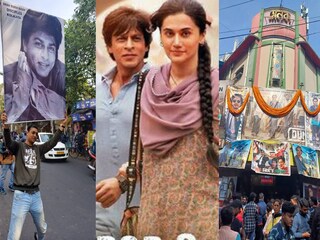কলকাতায় শাহরুখের ডানকি দেখতে ভক্তদের ভিড়