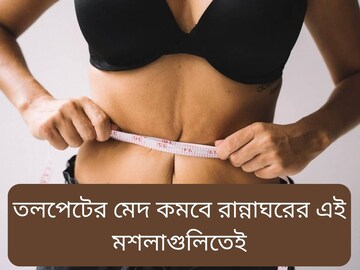 তলপেটের মেদ নিয়ে বিব্রত? নিয়মিত খান রান্নাঘরের এই সাধারণ মশলাগুলি