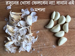 ফেলে দিচ্ছেন রসুনের খোসা? বড় ক্ষতি করছেন! খোসা দিয়েই বানান এই জিনিস, কিনতে হবেন না দোকান থেকে