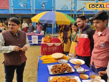 পুড়ায়াদের হাতে তৈরি নানান পদের সমাহারে খাদ্য মেলা